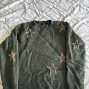 Rails Olive Green Knit Sweater
